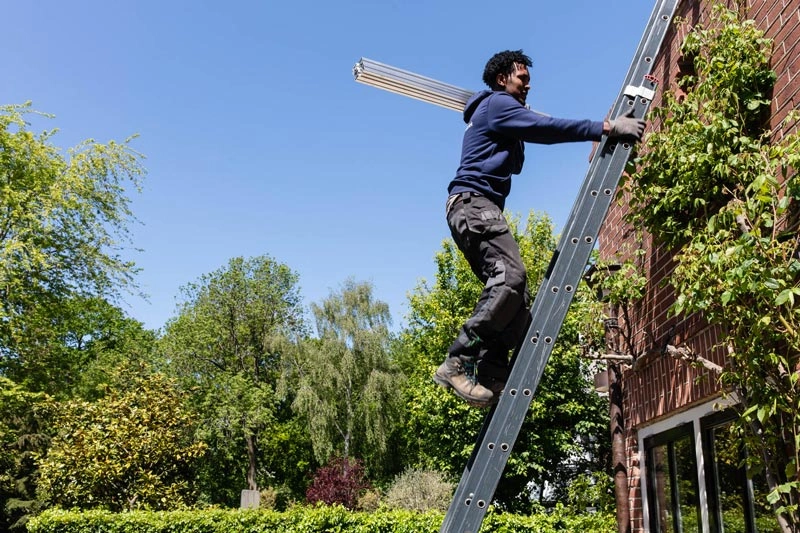 Profielen zagen tijdens installatiedag