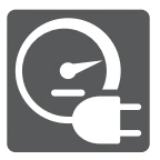 icoon voor snelladen op de draaiknop van de SMA EV charger