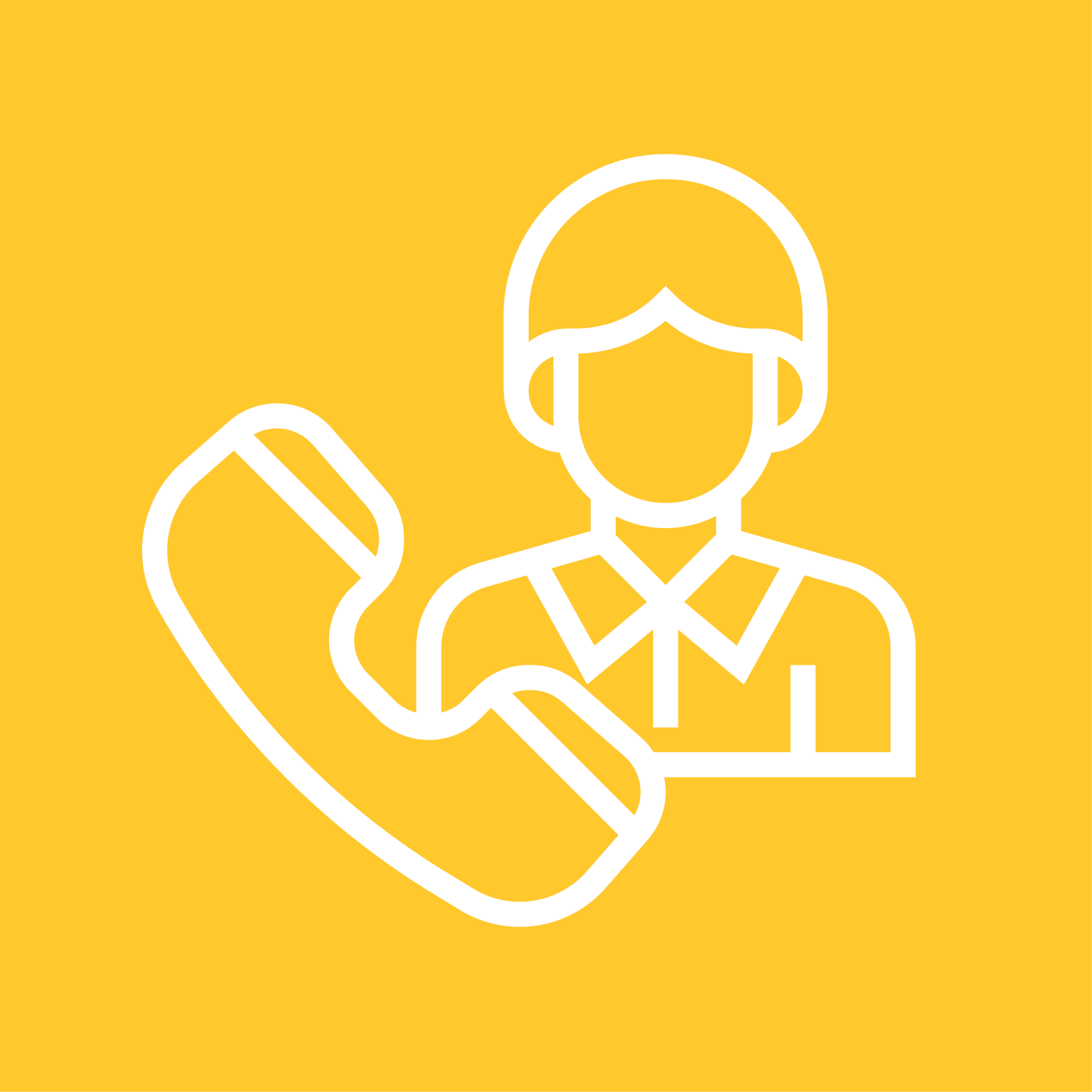 eigen serviceafdeling