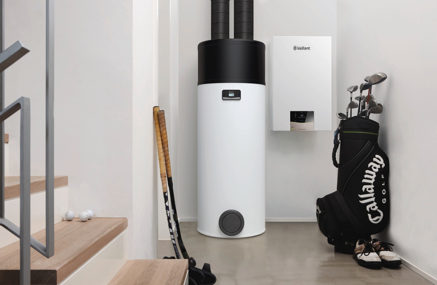 Vaillant aroSTOR in een woning