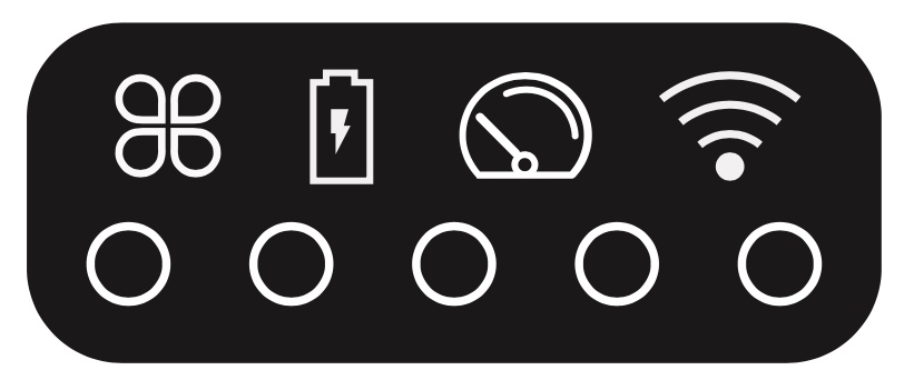 display Sunpower reserve battery